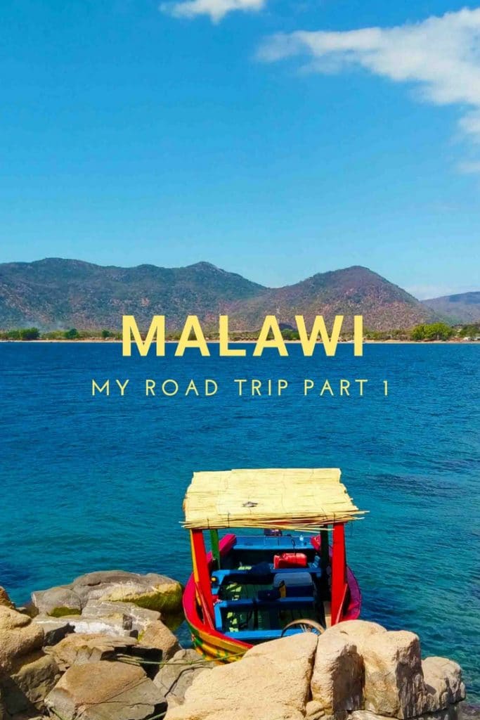 This is the beach of Lake Malawi in Cape Mclear.