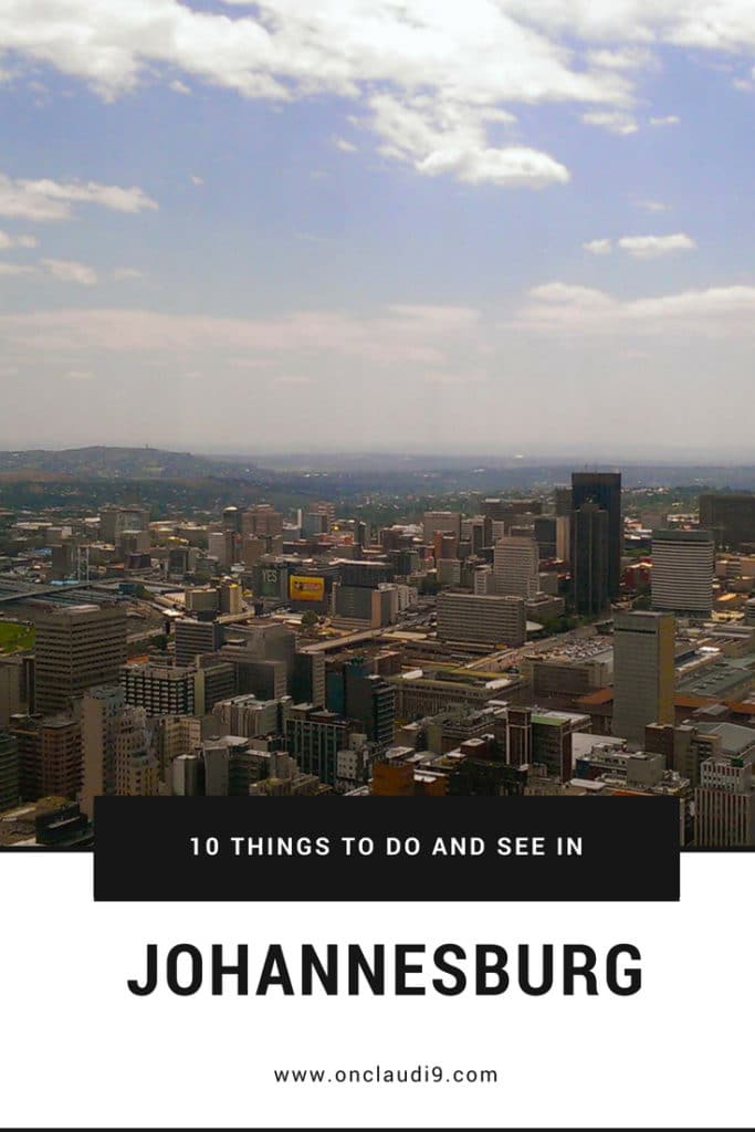This is Carlton Center, the tallest building in Johannesburg.